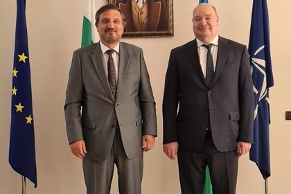Посланик Николай Янков прие белгийския посланик в Република Азербайджан Мишел Питерманс